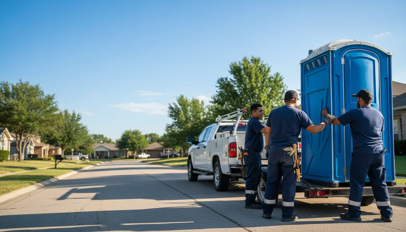 Portable Toilet Rental in Sun, LA near me